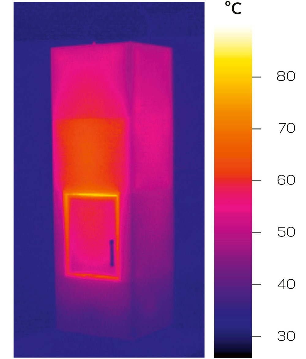 Priebeh jedného 12-hodinového cyklu po ôsmich hodinách